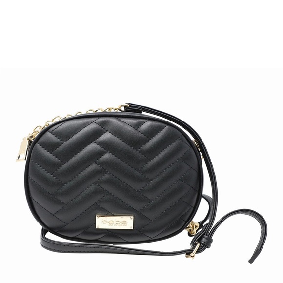 bebe Sophia Quilted Canteen Crossbody - Picture 4 of 7
